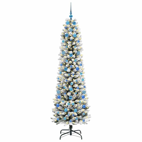 Árbol de Navidad artificial con 300 LED verde y 210 cm M 3