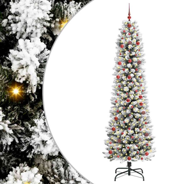 Árbol de Navidad artificial con 300 LED verde y 240 cm M 2
