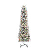 Árbol de Navidad artificial con 300 LED verde y 240 cm 3