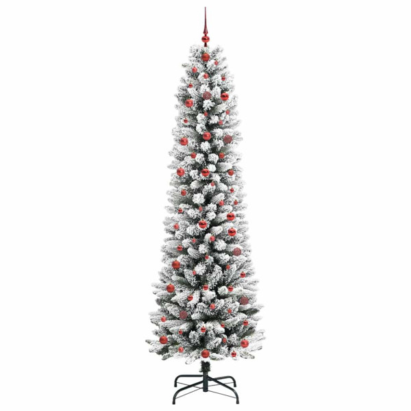 Árbol de Navidad artificial con 300 LED verde y 240 cm M 4