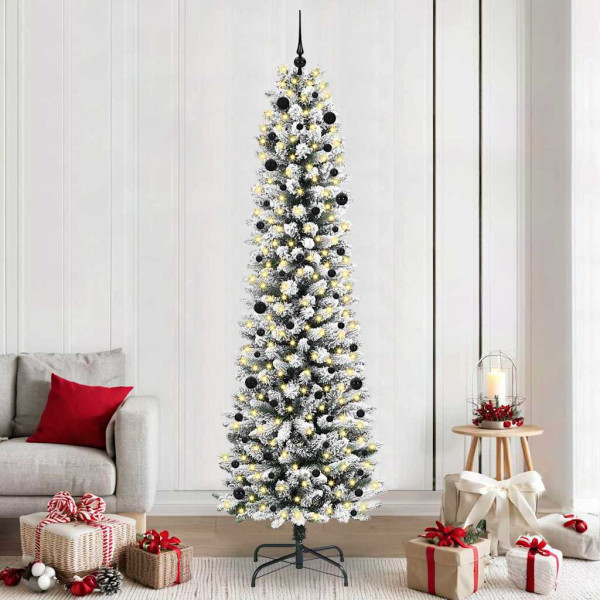 Árbol de Navidad artificial con 300 LED verde y 240 cm D