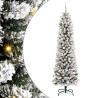 Árbol de Navidad artificial con 300 LED verde y 240 cm 2
