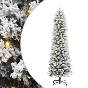 Árbol de Navidad artificial con 300 LED verde y 240 cm H