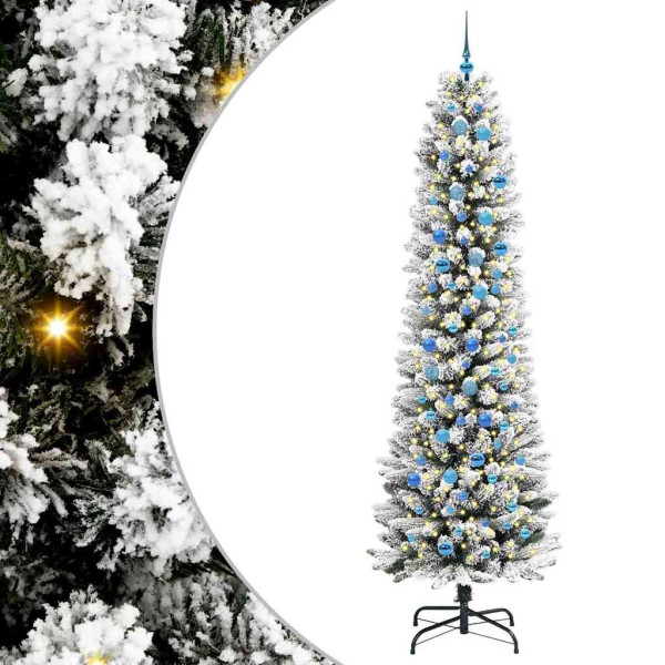 Árbol de Navidad artificial con 300 LED verde y 240 cm D