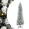 Árbol de Navidad artificial con 300 LED verde y 240 cm 1