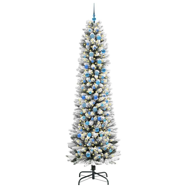 Árbol de Navidad artificial con 300 LED verde y 240 cm M 2