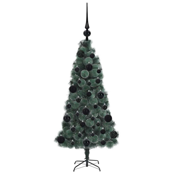 Árbol de Navidad artificial preiluminado con juego de bolas M 4