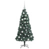 Árbol de Navidad Artificial Pre-iluminado con Juego de Bolas 4