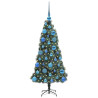 Árbol de Navidad Artificial Preiluminado con Set de Bolas 3