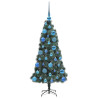 Árbol de Navidad Artificial Preiluminado con Set de Bolas 4