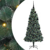 Árbol de Navidad Artificial Preiluminado con Juego de Bolas 2