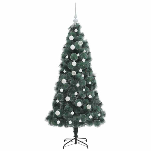 Árbol de Navidad artificial preiluminado con juego de bolas M 4