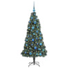 Árbol de Navidad artificial preiluminado con set de bolas 3