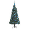 Árbol de Navidad artificial preiluminado con set de bolas 4