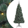 Árbol de Navidad artificial preiluminado con set de bolas 2