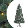 Árbol de Navidad artificial preiluminado con set de bolas 2