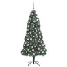 Árbol de Navidad artificial preiluminado con set de bolas 3