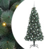 Árbol de Navidad Artificial Preiluminado con Set de Bolas 2