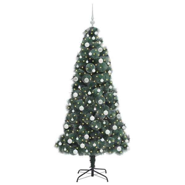 Árbol de Navidad Artificial Preiluminado con Set de Bolas M 3