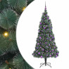 Árbol de Navidad artificial preiluminado con set de bolas 2