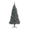 Árbol de Navidad artificial preiluminado con set de bolas 3