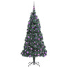 Árbol de Navidad artificial preiluminado con set de bolas 4
