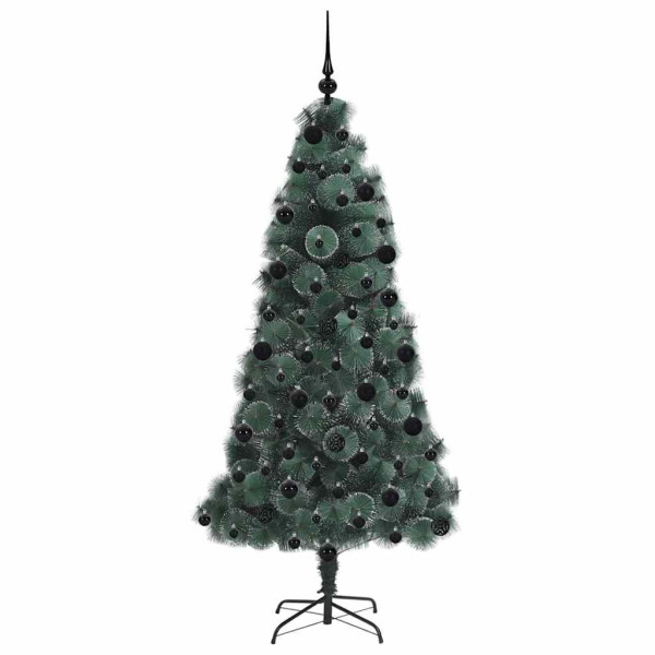Árbol de Navidad artificial preiluminado con set de bolas M 4