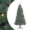 Árbol de Navidad artificial preiluminado con juego de bolas 2