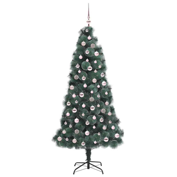 Árbol de Navidad artificial preiluminado con juego de bolas M 4