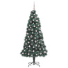 Árbol de Navidad artificial preiluminado con juego de bolas 4