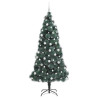 Árbol de Navidad artificial preiluminado con juego de bolas 4