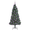 Árbol de Navidad artificial preiluminado con set de bolas 3
