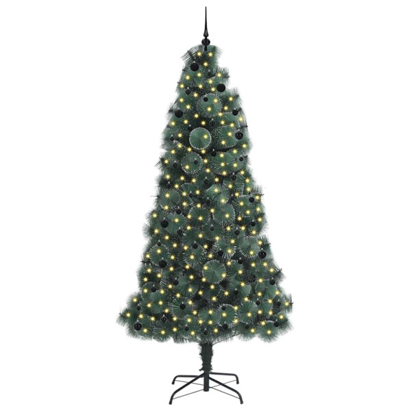 Árbol de Navidad artificial preiluminado con set de bolas M 3