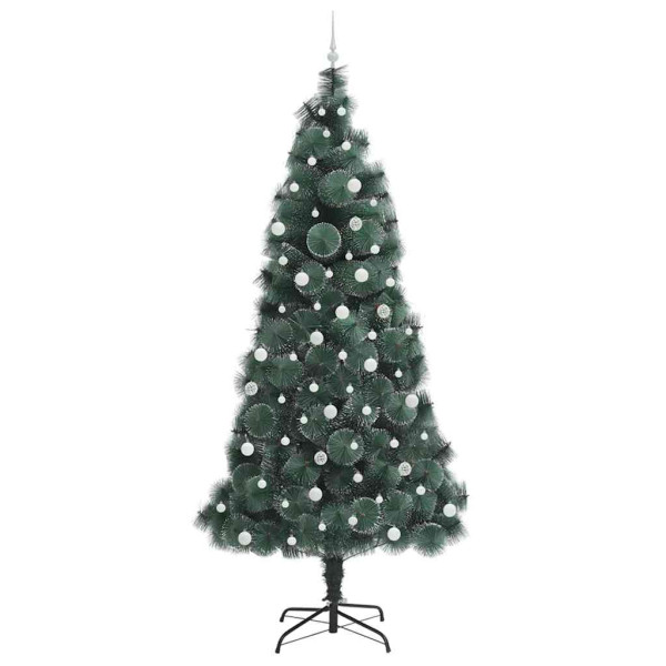 Árbol de Navidad artificial preiluminado con juego de bolas M 4