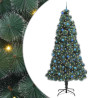 Árbol de Navidad artificial preiluminado con juego de bolas 1