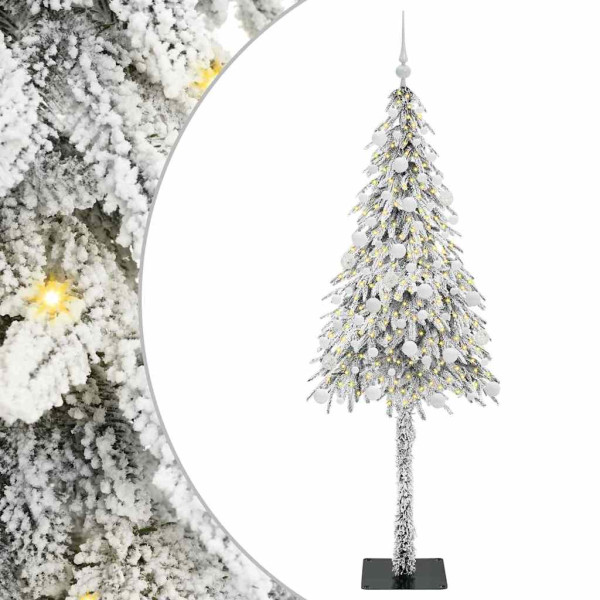 Árbol de Navidad con 300 LED con soporte 180 cm PE y Acero M 2