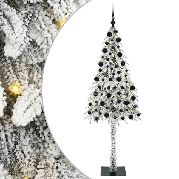 Árbol de Navidad con 300 LED con soporte 210 cm PE y Acero M 2