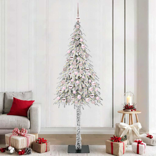 Árbol de Navidad con 300 LED con soporte 210 cm PE y Acero D