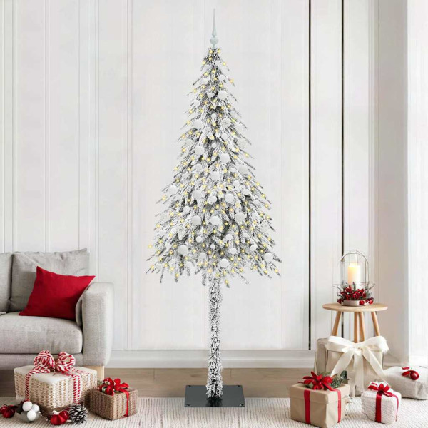 Árbol de Navidad con 300 LED con soporte 210 cm PE y Acero D
