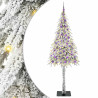 Árbol de Navidad con 300 LED con soporte 210 cm PE y Acero 2