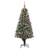 Árbol de Navidad artificial Verde 180 cm PVC y Acero y Plástico 3