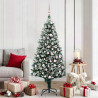 Árbol de Navidad artificial Verde 180 cm PVC y Acero y Plástico 1