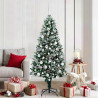Árbol de Navidad artificial Verde 180 cm PVC y Acero y Plástico 1