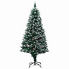 Árbol de Navidad artificial Verde 180 cm PVC y Acero y Plástico 5