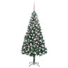 Árbol de Navidad artificial Verde 210 cm PVC y Acero y Plástico 3