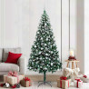 Árbol de Navidad artificial Verde 210 cm PVC y Acero y Plástico 1