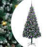 Árbol de Navidad artificial Verde 210 cm PVC y Acero y Plástico 2