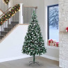 Árbol de Navidad artificial Verde 240 cm PVC y Acero y Plástico 1