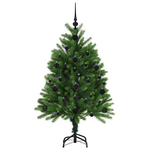 Árbol de Navidad con 150 LED con soporte Verde 120 cm PE M 4