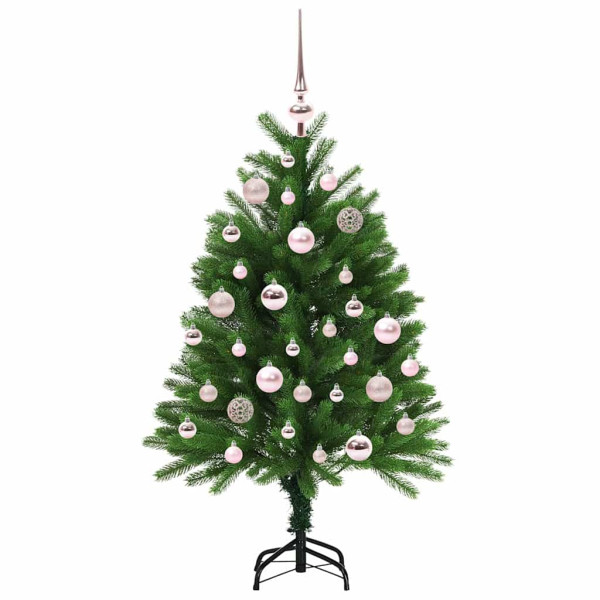 Árbol de Navidad con 150 LED con soporte Verde 120 cm PE M 4